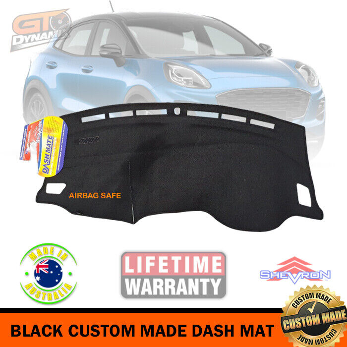 Shevron Dash Mat FORD PUMA JK STANDARD ST-LINE 5/2020-2024 DM1615 Black