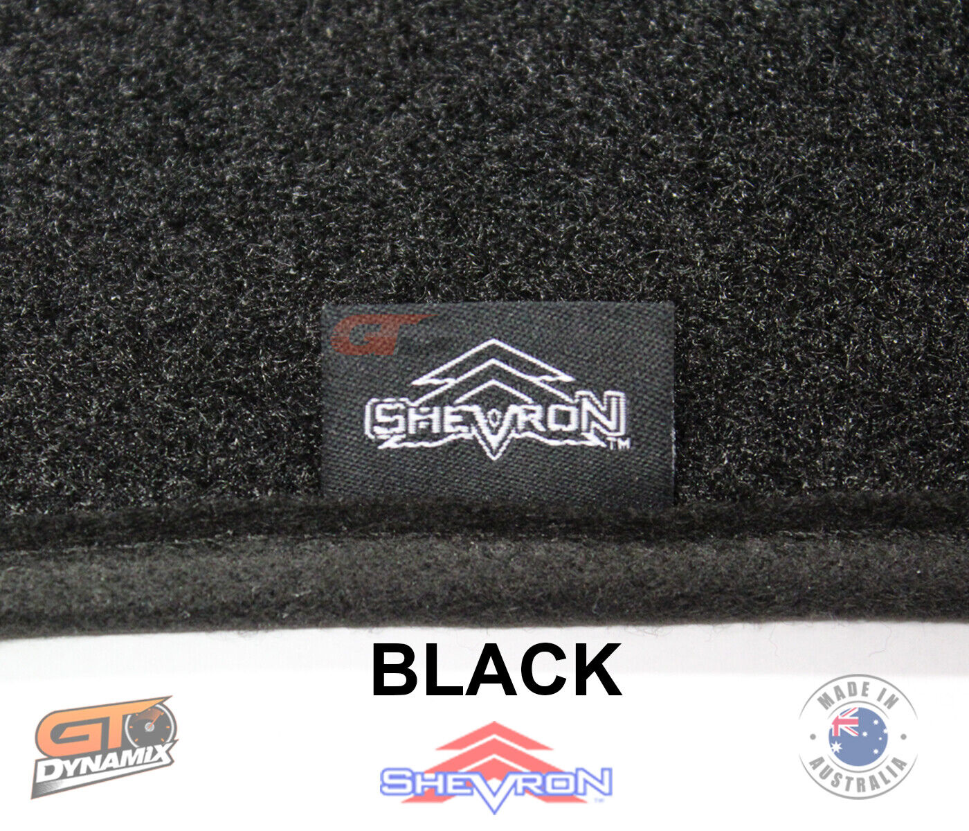 Shevron Dash Mat FORD ECOSPORT Trend Titanium Jan/2013-2017 DM1344 Black