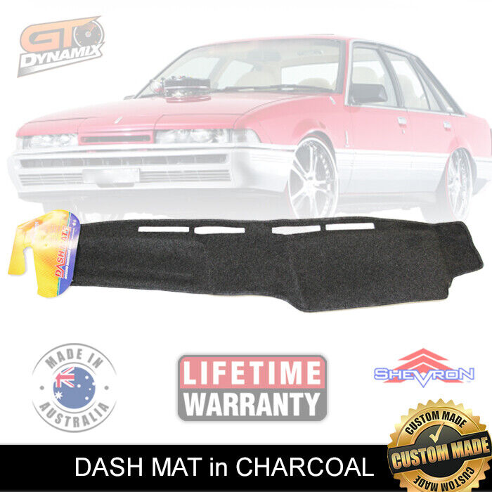 Shevron Dash Mat Holden VL COMMODORE SL Berlina BT1 CALAIS HDT 2/1986-7/1988 DM65 Charcoal