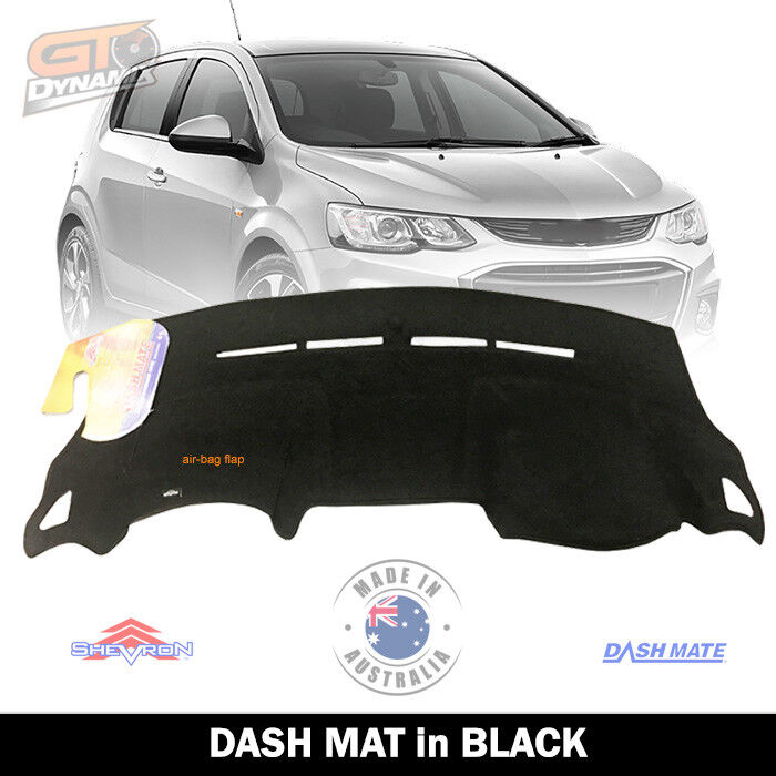 Shevron Dash Mat Holden Barina TM FACELIFT Hatch LT LS OCT/2016-6/2020 DM1461 Black