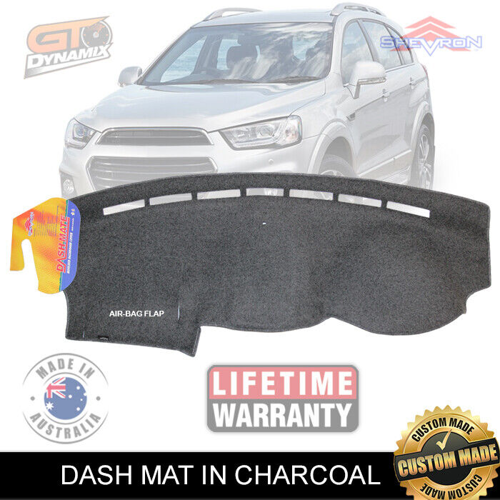 Shevron Dash Mat HOLDEN CAPTIVA CG LS LT LTZ 2016-6/2020 DM1431 Charcoal