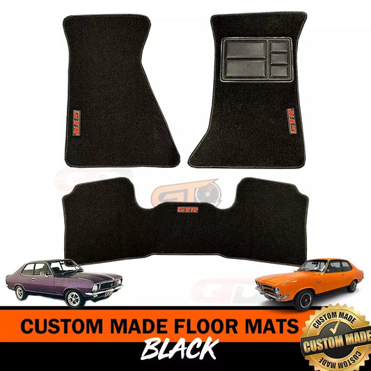 Custom Floor Mats for Holden Torana LC LJ GTR 1968-1973 3 Piece Premium Carpet