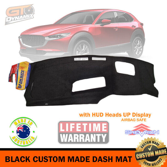 Shevron Dash Mat Mazda CX-30 G20 X20 Pure Evolve GT Astina 2020-2024 DM1576D Black