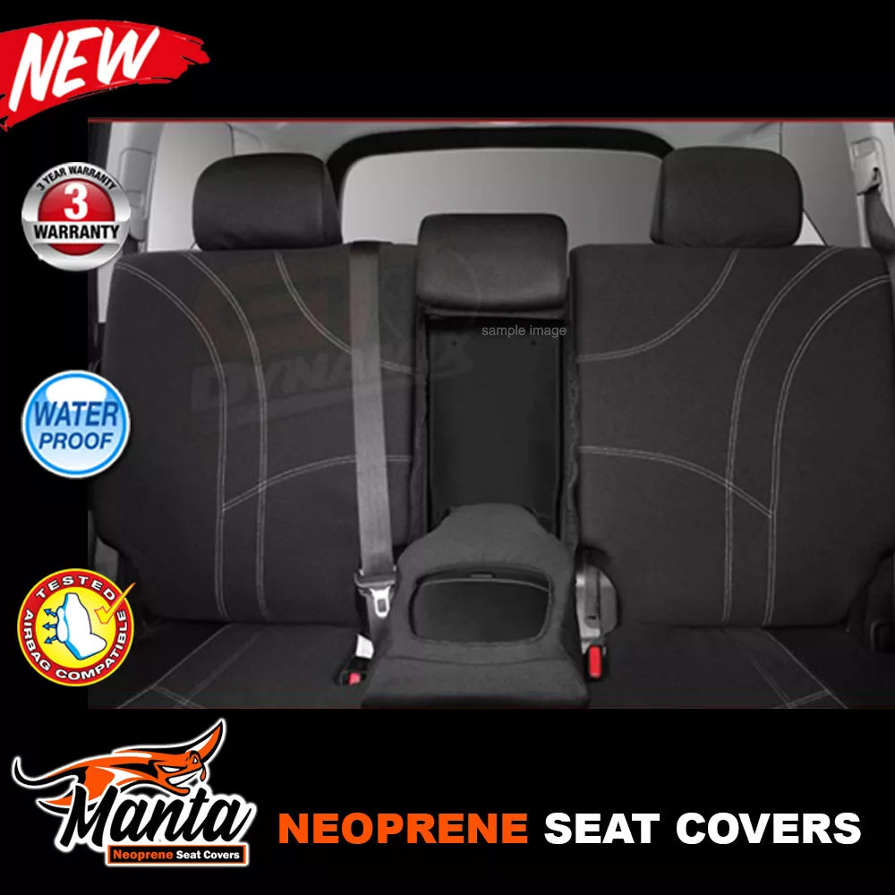 Manta Neoprene Rear Seat Covers For SUBARU FORESTER SK SERIES 5 9/2018-2024