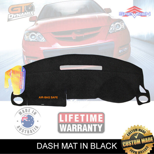 Shevron Dash Mat MAZDA 3 BK HATCH & SEDAN NEO MAXX SP23 6/2003-11/2008  DM934 Black