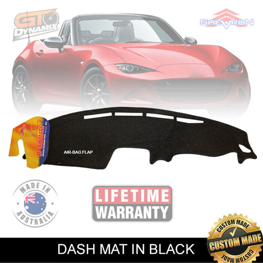 Shevron Dash Mat MAZDA MX-5 MX5 ND Roadster GT 5/2015-2024 DM1420 Black