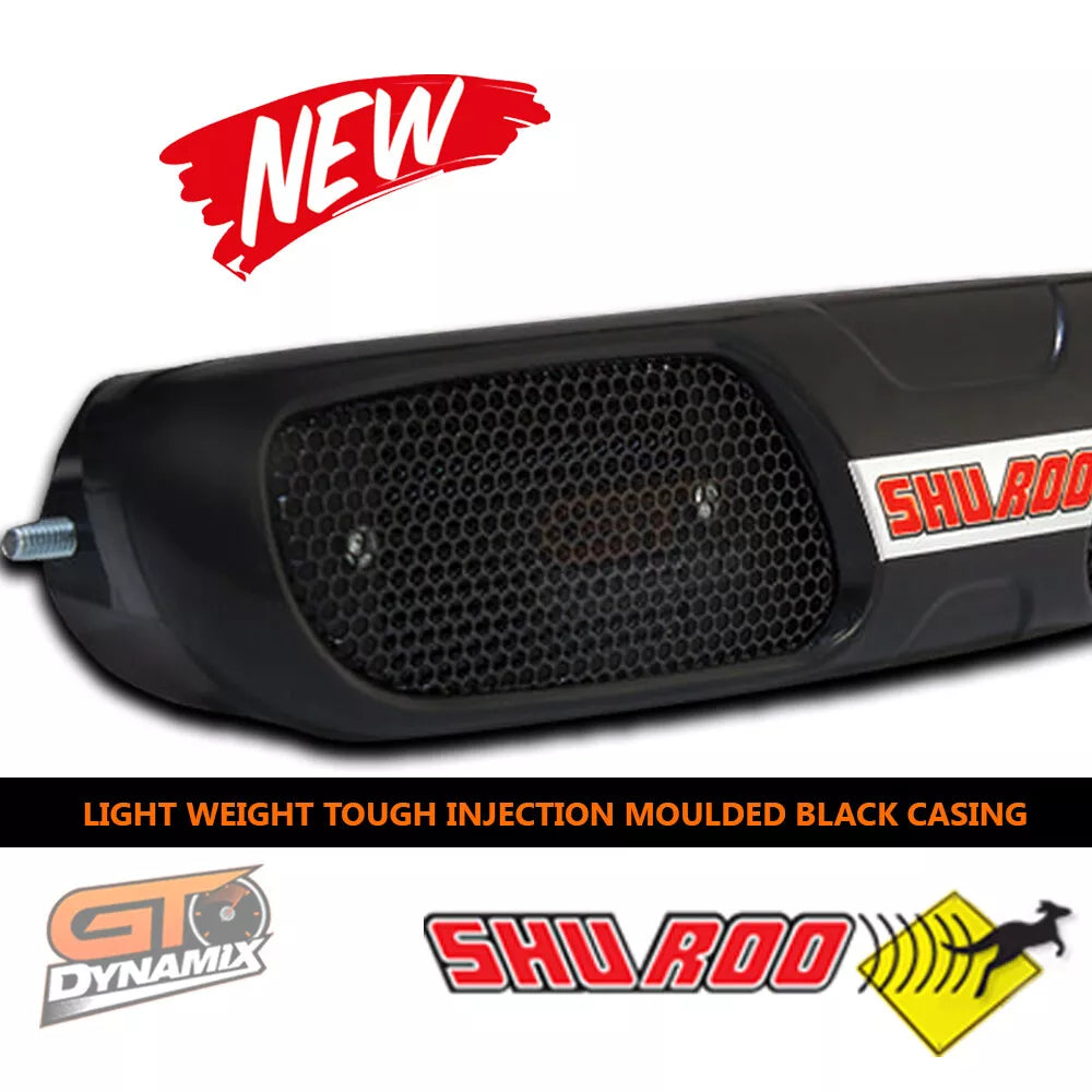 ShuRoo MK5 BLACK SLIM LINE High Frequency Vehicle Protection Kangaroo SHU ROO