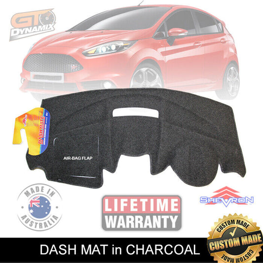 Shevron Dash Mat FORD Fiesta WS WT WZ Zetec Titanium Trend 2009-11/2019 DM1108 Charcoal