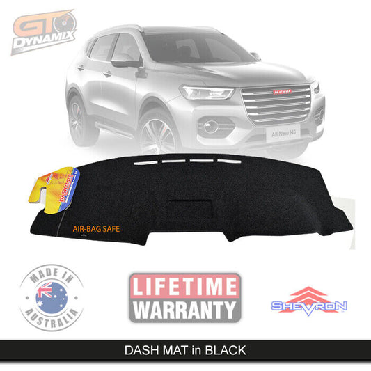 Shevron Dash Mat HAVAL H6 LUX Premium 7/2016-2021 DM1474 Black