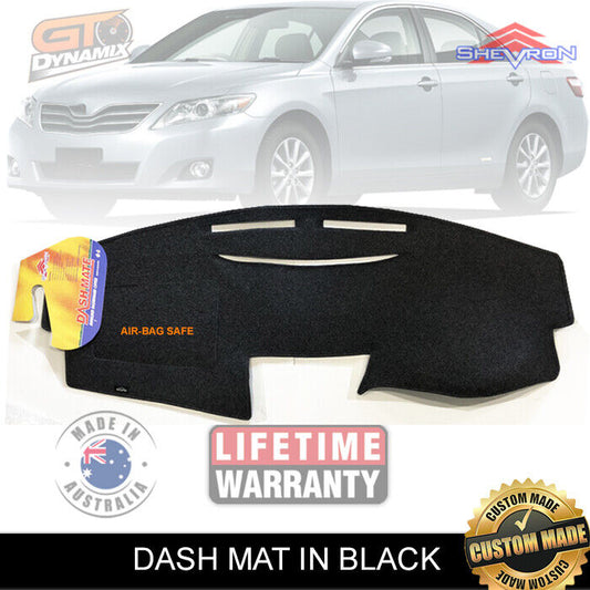 Shevron Dash Mat For Toyota Camry ACV40  Altise Sportivo 5/2006-11/2011 DM1015 Black