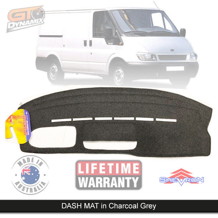 Shevron Dash Mat FORD Transit Van VH-20VJ 7/2001-10/2006 DM850 Charcoal