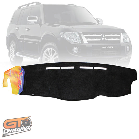 Shevron Dash Mat MITSUBISHI PAJERO NS NT NW NX GLX GLS VRX EXCEED 10/2006-3/2021 DM1042 Black