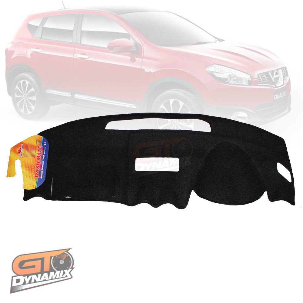 Shevron Dash Mat Nissan Dualis all Models ST Ti Ti-L 10/2007-5/2013 DM1073 Black