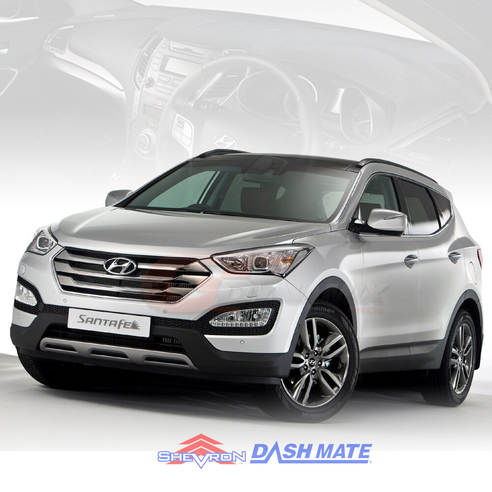 Shevron Dash Mat Hyundai SANTA FE DM APR/2012-3/2018 DM1280 Black