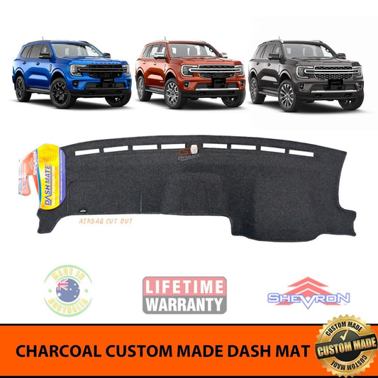 Shevron Dash Mat FORD Everest NEXT GEN Platinum Trend SPORT 5/2022-2024 DM1652 Charcoal