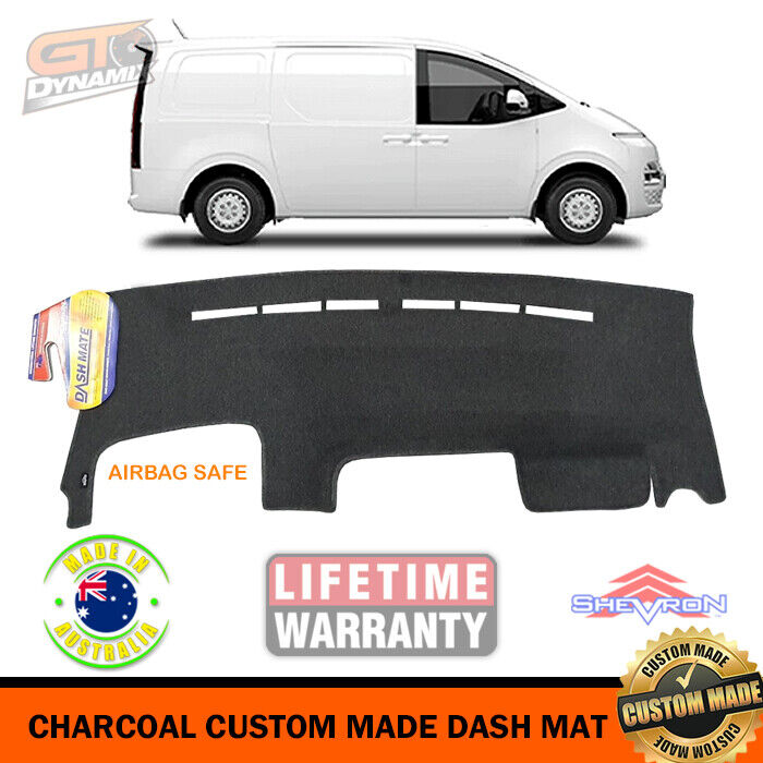 Shevron Dash Mat Hyundai Staria LOAD AUTO MY22 US4.V1 6/2021-2024 DM1626 Charcoal