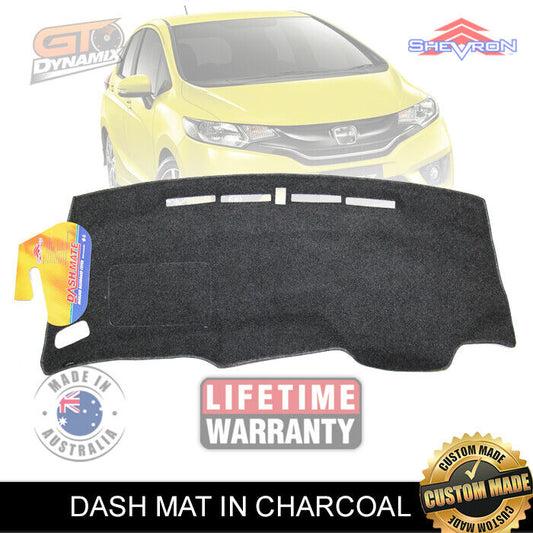 Shevron Dash Mat HONDA Jazz 3rd GENERATION ALL MODELS 7/2014-1/2020 DM1360 Charcoal