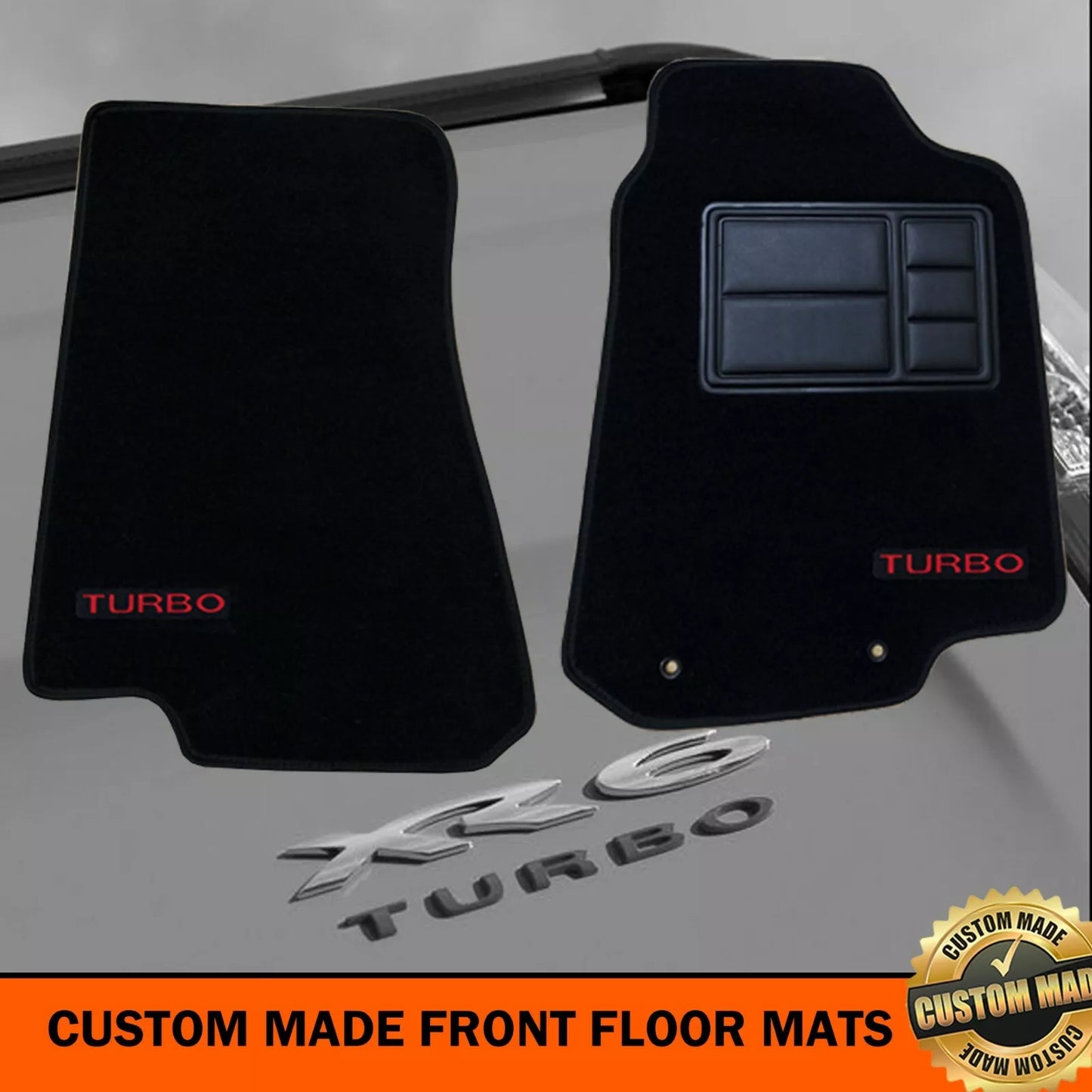 Custom Floor mats Ford BA BF UTE MK2 XR6 Turbo FVP F6 Typhoon 9/2002-5/2008