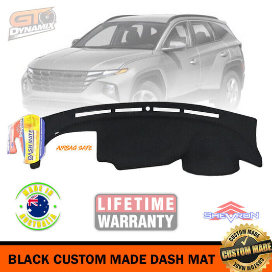 Shevron Dash Mat HYUNDAI Tucson NX4 Elite 2WD NX4.V1 JAN/2021-2024 DM1619 Black