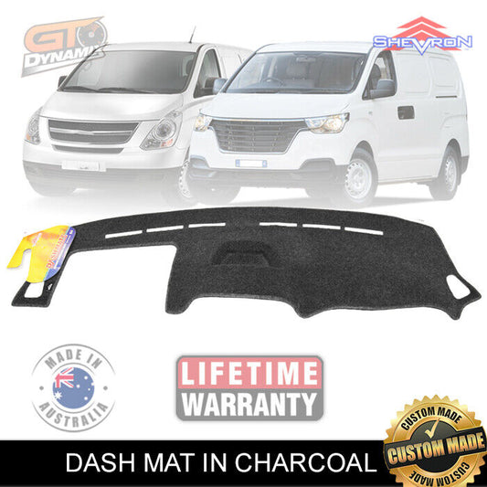 Shevron Dash Mat HYUNDAI iLOAD iMAX I-20LOAD I-20MAX TQ4 TQ2-20V 2/2008-2021 DM1088 Charcoal