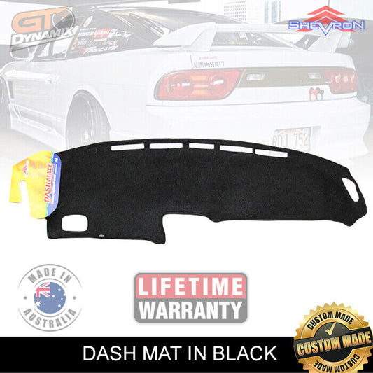 Shevron Dash Mat Nissan S13 180sx 1989-6/1995 Drift Sil80 Type X Nismo DM906 Black