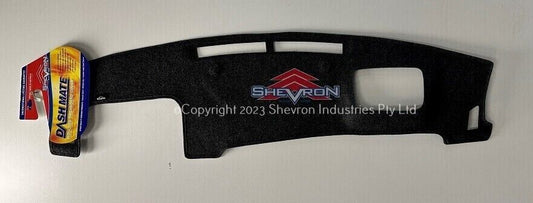 Shevron Dash Mat Kia Seltos Sport SP2 PE w/ HUD 8/2022-2024 DM1667D Black