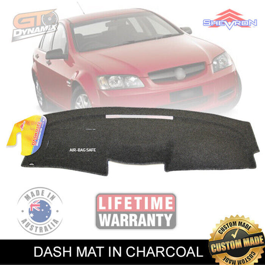 Shevron Dash Mat HOLDEN Commodore VE OMEGA 07/2006-8/2010 DM1013 Charcoal