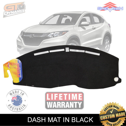 Shevron Dash Mat Honda HR-V GEN 2 SAFE HRV 2014-6/2021 DM1386 Black