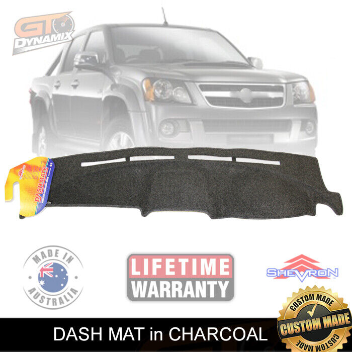 Shevron Dash Mat HOLDEN RC COLORADO / RODEO RA LX LT R 2003-7/2008 DM903 Charcoal