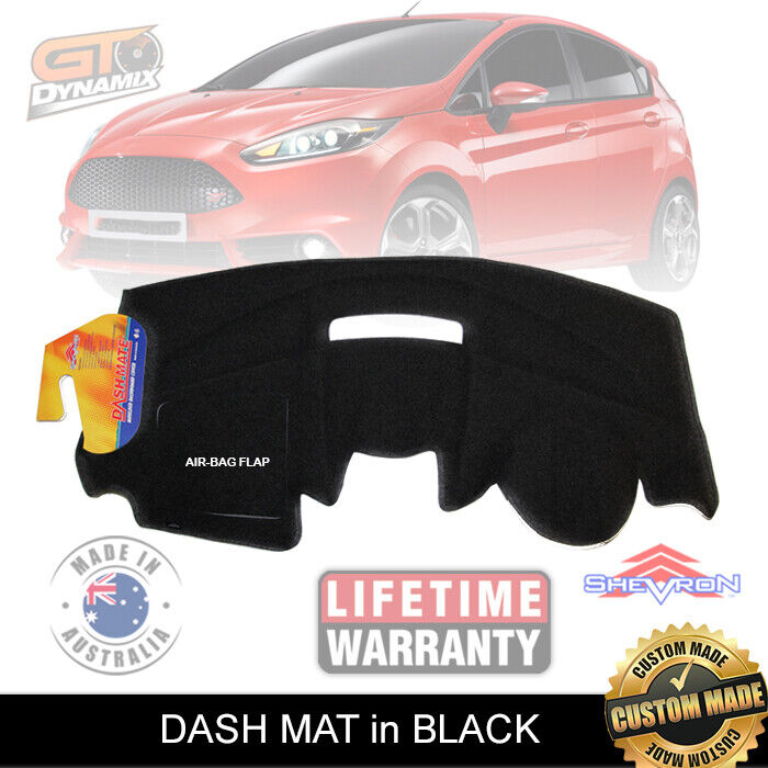 Shevron Dash Mat FORD Fiesta WS WT WZ Zetec Titanium Trend 2009-11/2019 DM1108 Black