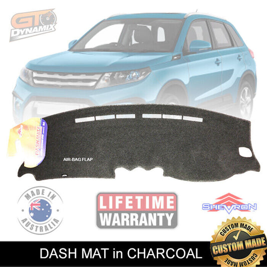 Shevron Dash Mat SUZUKI VITARA All APK416 LY RT-20S/RT-20X 6/2015-2024 DM1411 Charcoal