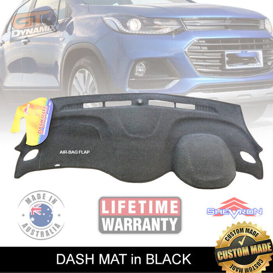 Shevron Dash Mat HOLDEN TRAX TJ LS LT LTZ 2/2017-6/2020 DM1465 Charcoal