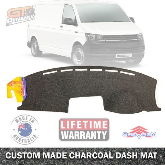 Shevron Dash Mat VOLKSWAGEN Transporter Multivan T5 7/2005-5/2015 DM957 Charcoal