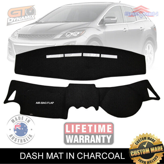 Shevron Dash Mat Mazda CX-7 Luxury Sports Classic Sep/2009-8/2012 CX7 DM1145 Black