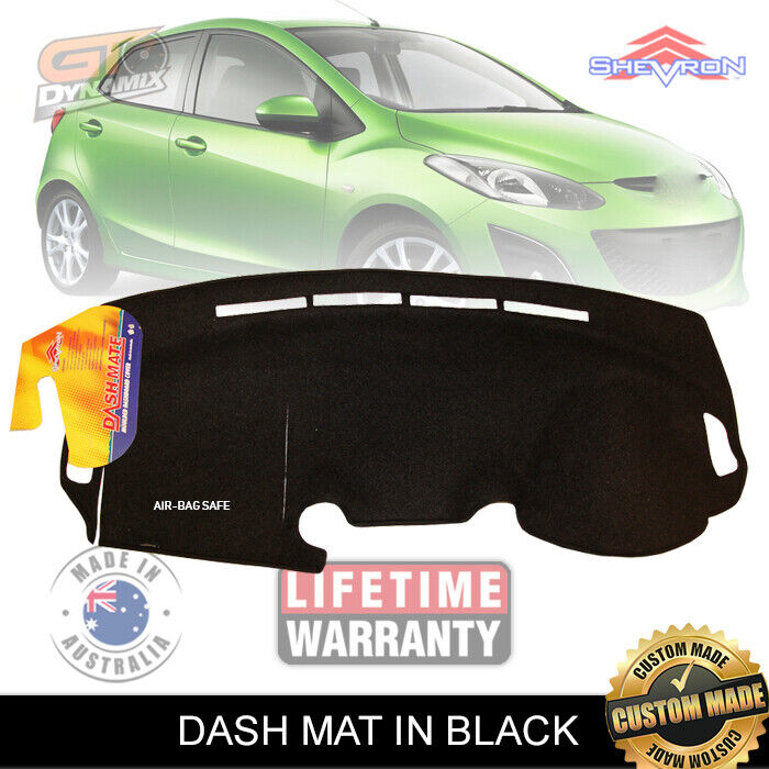 Shevron Dash Mat Mazda 2 DE NEO MAXX GENKI OCT/2007-20Jun/2014 DM1063 Charcoal