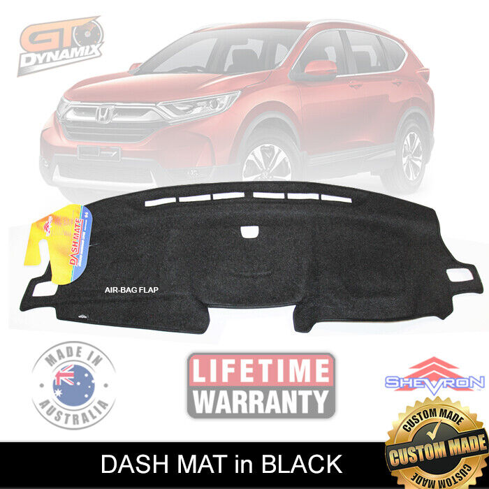 Shevron Dash Mat Honda CR-V RW CRV VTi-S VTi-L VTi-S VTi-LX 6/2017-6/2023 DM1484 Black