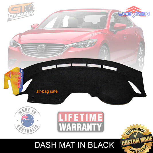 Shevron Dash Mat MAZDA 6 GJ with ACTIVE DISPLAY FEB/2015-2/2018 DM1383D Black