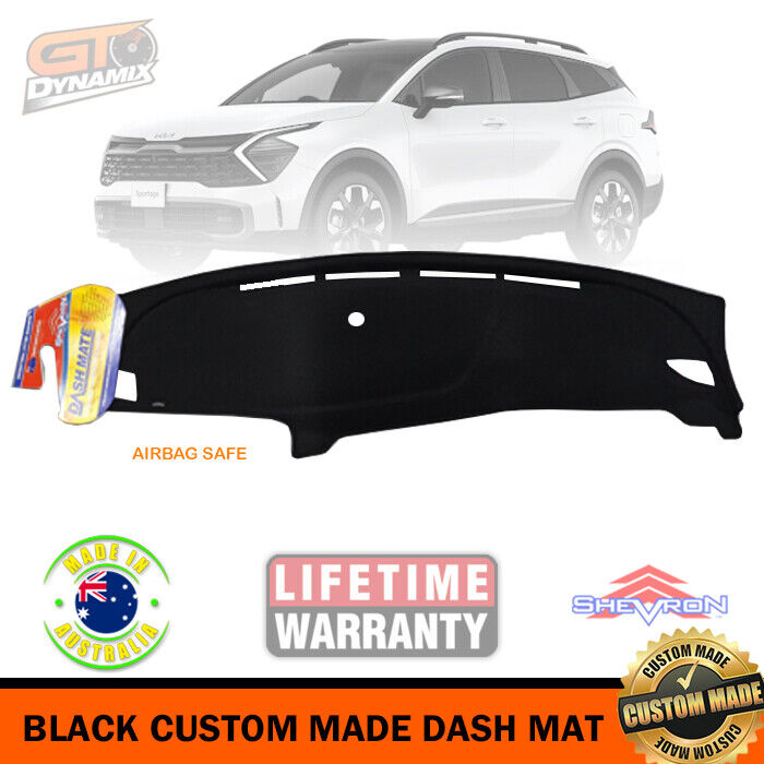 Shevron Dash Mat Kia Sportage NQ5 S SX SX+ GT-20Line Wagon SEP/2021-2024 DM1642 Black