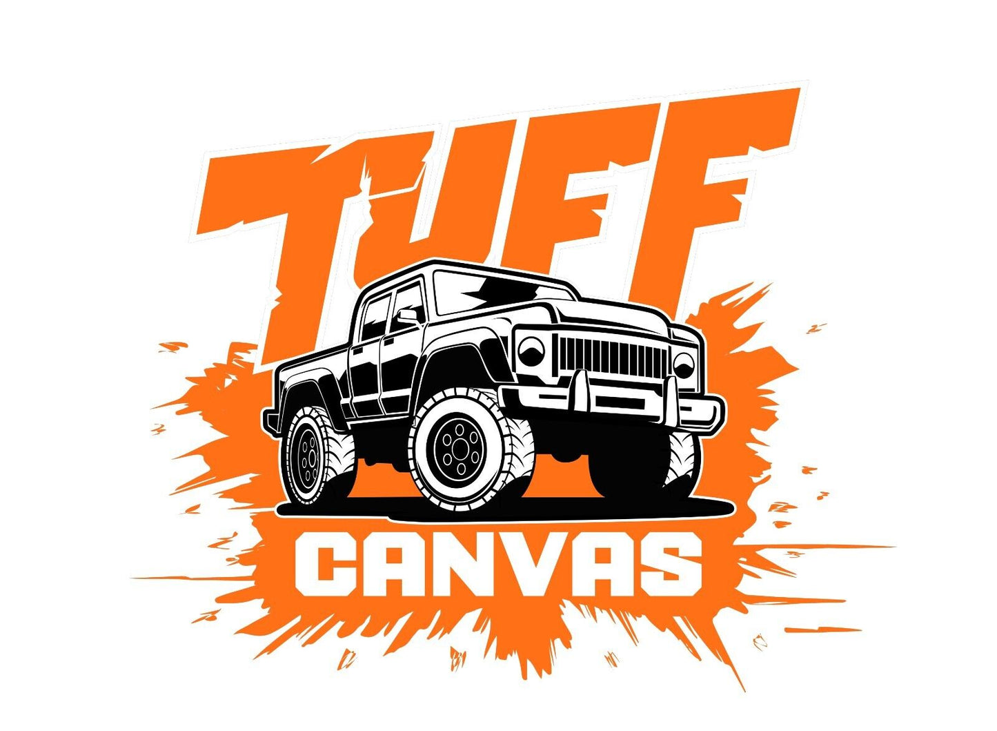 Tuff Canvas Seat Covers Front + Dash Mat For Toyota Hilux Single Cab 10/2015-2024 Black